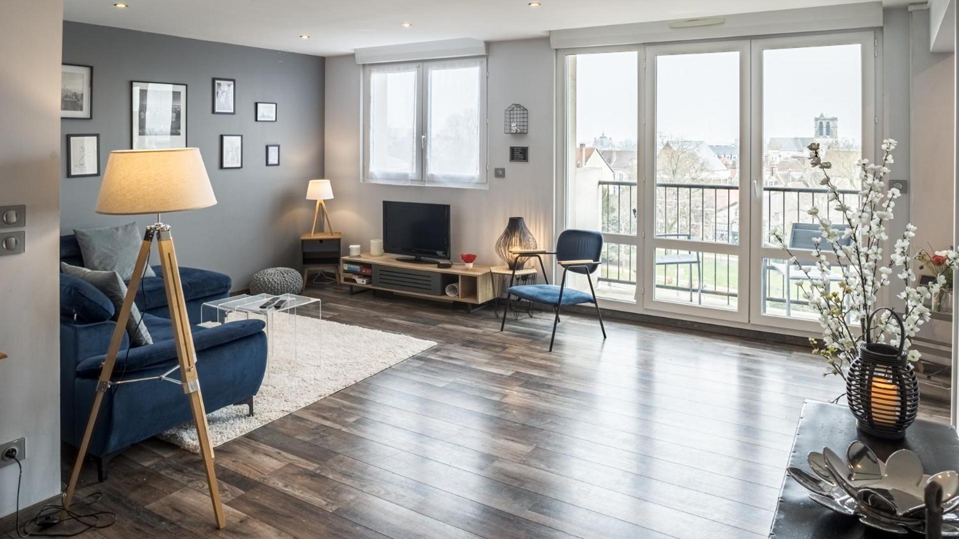Le Balcon Troyen - Proche Hypercentre - 4 Pers. Apartment Troyes Bagian luar foto