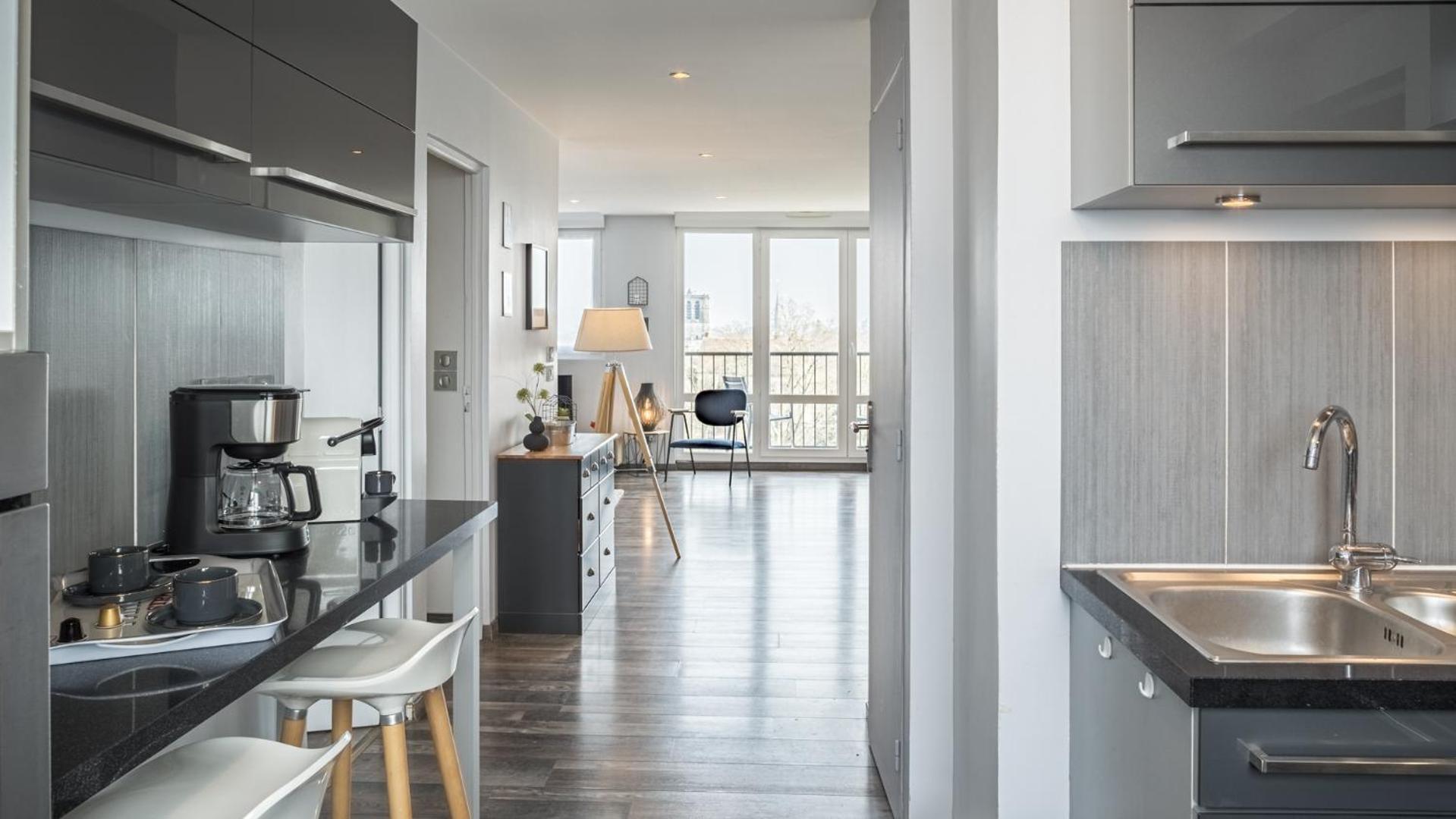 Le Balcon Troyen - Proche Hypercentre - 4 Pers. Apartment Troyes Bagian luar foto